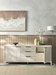 Tova Limewashed Sideboard - thumbnail 2