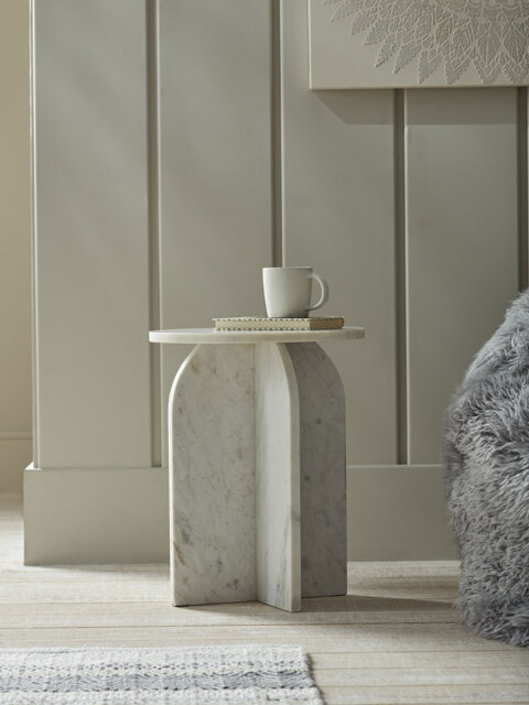 Marble Side Table - image 1