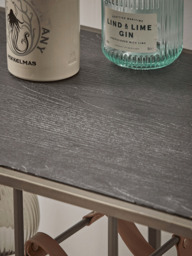 Industrial Style Bottle Trolley - thumbnail 4