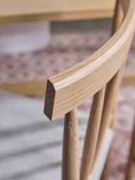 Neda Wooden Dining Chair - Set of 2 - thumbnail 5