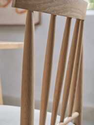 Neda Wooden Dining Chair - Set of 2 - thumbnail 2