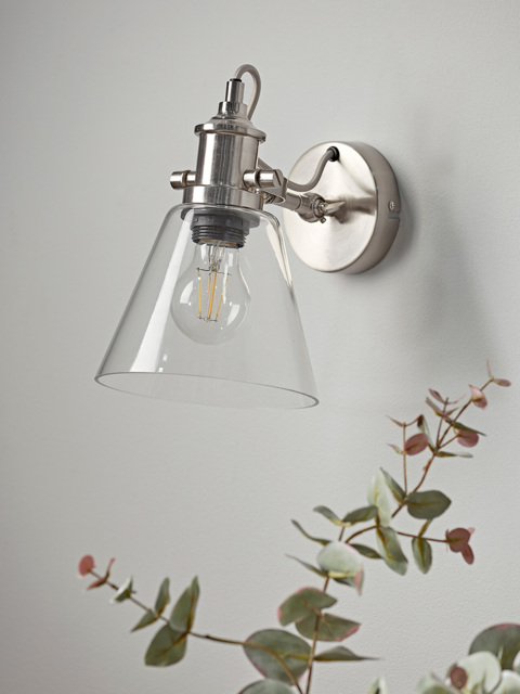 Cone Glass Wall Light - image 1