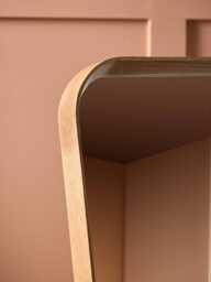 Squoval Oak Standing Full Length Mirror - thumbnail 2