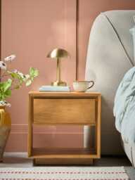 Teak Bedside Table - thumbnail 1