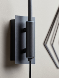 Caged Industrial Wall Light - thumbnail 2