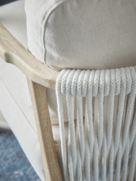 Woven Rope Occasional Chair - thumbnail 2