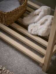 Oak Clothes Rail - thumbnail 4
