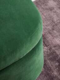 Lulea Ottoman - Cardamom Opulent Cotton Velvet - thumbnail 2