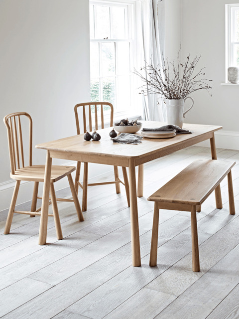Bergen Oak Dining Table - Natural - image 1