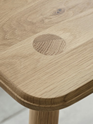 Bergen Oak Dining Table - Natural - thumbnail 2