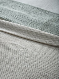 Waffle Cotton Bedspread - thumbnail 2