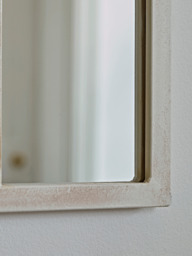 Cream Arched Window Mirror - thumbnail 4