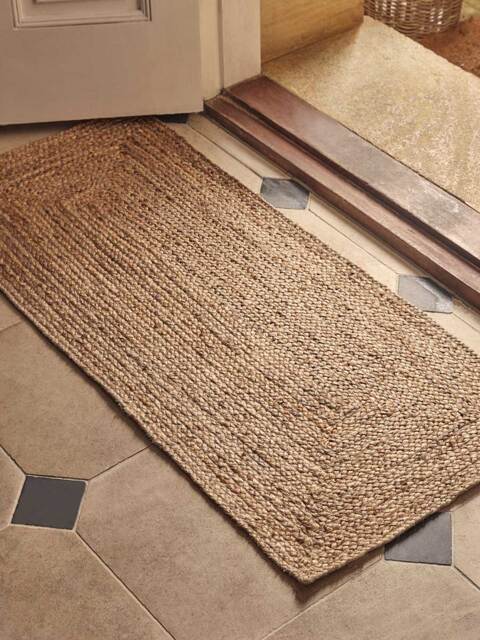Braided Jute Doormat - Double - image 1