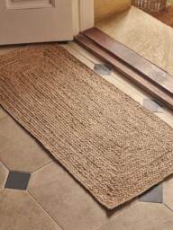 Braided Jute Doormat - Double