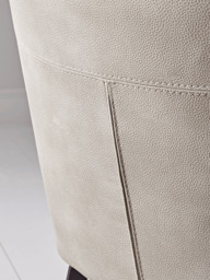Two Soft Grey Dining Chairs - thumbnail 5