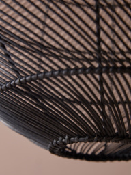 Black Rattan Pendant - thumbnail 5