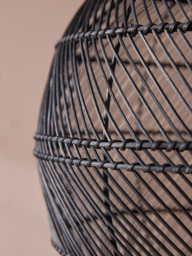 Black Rattan Pendant - thumbnail 4