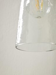 Hammered Glass Wall Light - thumbnail 3