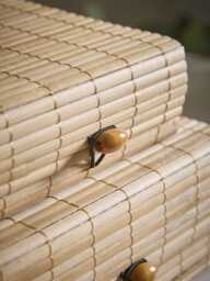 Set of Three Bamboo Boxes - thumbnail 2