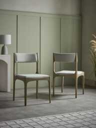 Faro Upholstered Dining Chair - Set of 2 - thumbnail 1