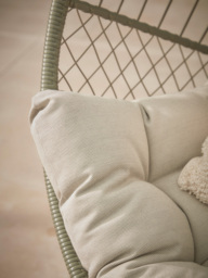 Tilos Geometric Hanging Chair - Olive - thumbnail 5