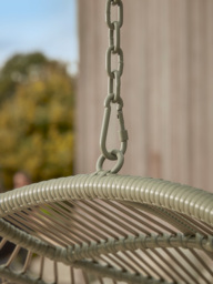 Tilos Geometric Hanging Chair - Olive - thumbnail 4