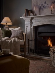 Soft Wool Diamond Throw - Barley - thumbnail 5