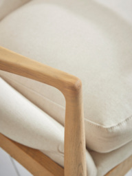Halden Armchair - Linen - thumbnail 3