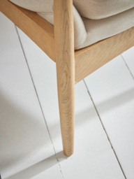 Halden Armchair - Linen - thumbnail 5