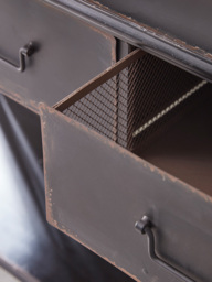 Industrial Iron Console Table - thumbnail 3