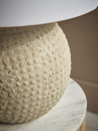 Dotty Terracotta Table Lamp - thumbnail 4