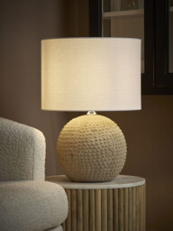 Dotty Terracotta Table Lamp - thumbnail 2