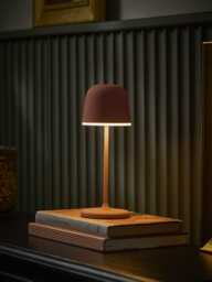 Nocturne Rechargeable LED Mini Lamp  & Pathfinder - Terracotta - thumbnail 2