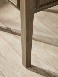 Camille Dressing Table Storage Stool - Limewashed - thumbnail 4