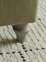 Visby Ottoman - Cumin Opulent Cotton Velvet - thumbnail 4