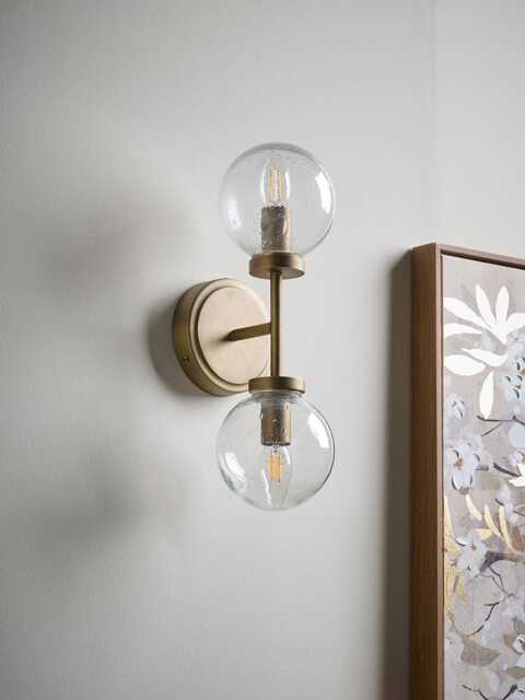 Double Globe Wall Light - image 1