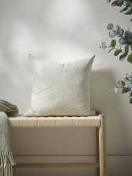 Indira Hand Block Printed Cushion Cover - Dusky Sage