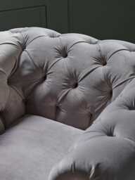 Dalvik Armchair - Tobacco Opulent Cotton Velvet - thumbnail 3