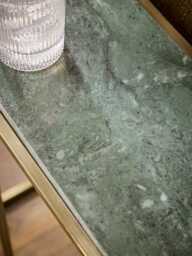 Green Marble Side Table - thumbnail 3