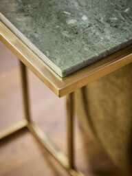Green Marble Side Table - thumbnail 4