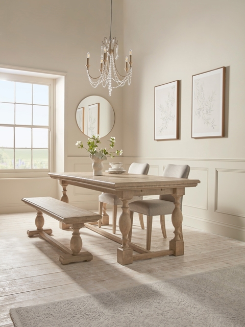 Adina Extendable Rectangle Dining Table - 6 to 8 Seater - image 1