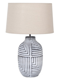 Textured Abstract Table Lamp - thumbnail 5