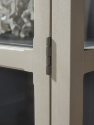 Distressed Birch Display Cabinet - thumbnail 4
