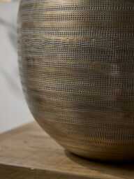 Suki Hammered Metal Vase - thumbnail 4