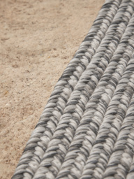 Indoor Outdoor Rectangular Rug - Grey - Large - thumbnail 2