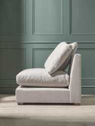 Lyon Single Seat Module - Agave Opulent Cotton Velvet - thumbnail 2