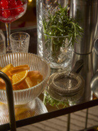 Mirrored Drinks Trolley - thumbnail 5