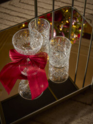 Mirrored Drinks Trolley - thumbnail 3