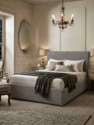 Lars Ottoman Storage Bed - King