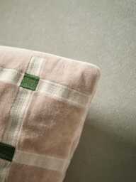 Lola Velvet Cushion - Taupe - thumbnail 3